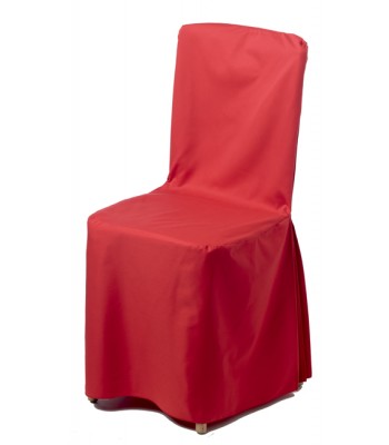 Burgandy Polyester Banquet Chair Cover PCC010